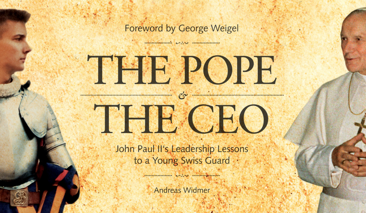 Book cover of The Pope and The CEO