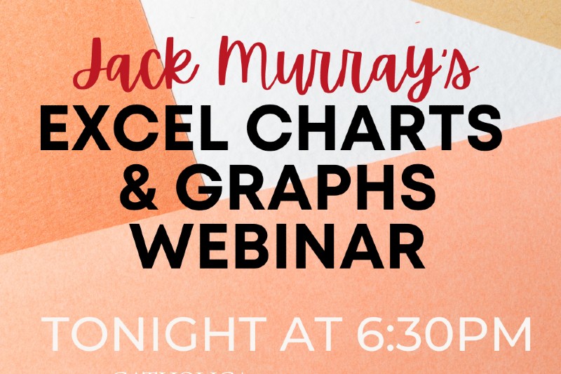 Excel Charts and Graphs Webinar