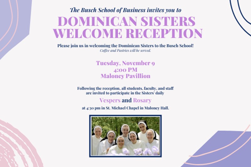 Join Us in Welcoming the Dominican Sisters