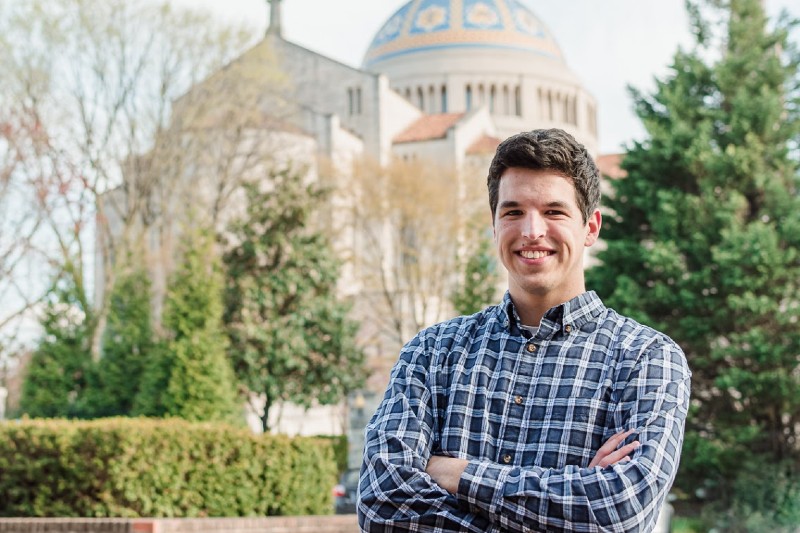 Sam Guevara and the basilica