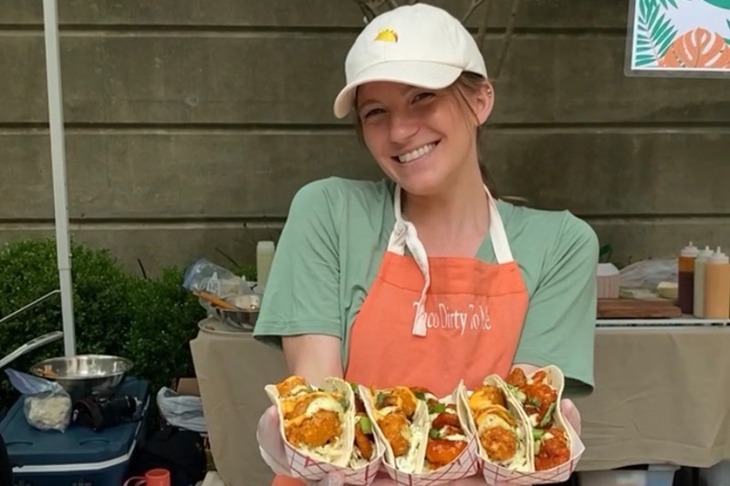 Kristy Marshall, Catholic '16, Launches Taco Themed Food Truck