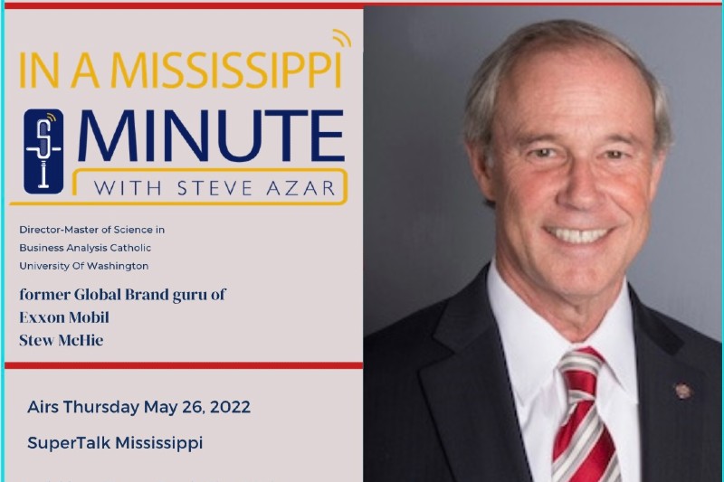 Professor McHie Featured on "In a Mississippi Minute" Podcast with Steve Azar