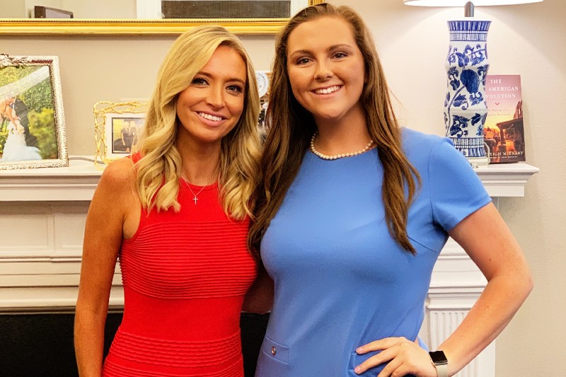 Raegan Lehman internship at the White House