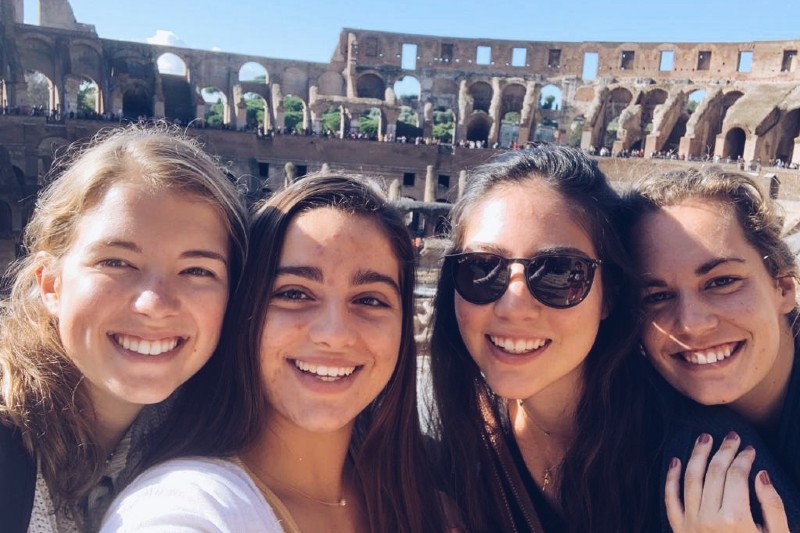 Angie Castano studying abroad