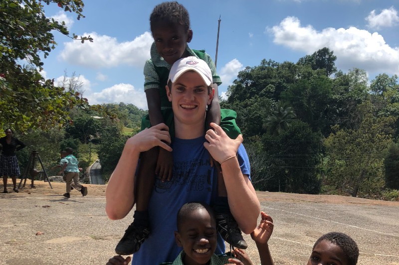 Brady Berger mission trip