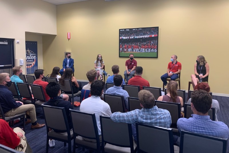 Kevin Kelley, Director of Events for the Washington Nationals, Hosts Sports Panel for the Master of Science in Business Program
