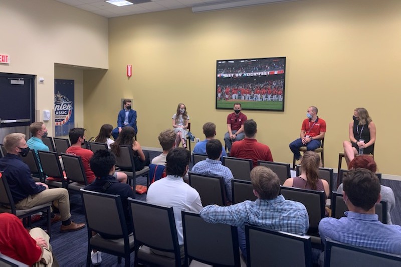 Kevin Kelley, Director of Events for the Washington Nationals, Hosts Sports Panel for the Master of Science in Business Program