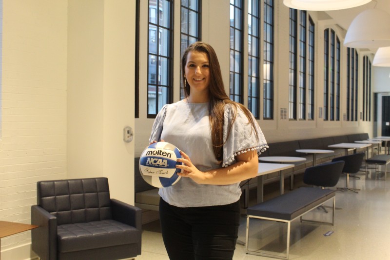 Kate Murphy volleyball and professional