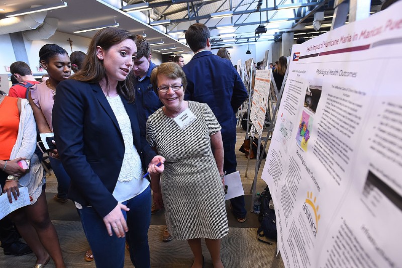 Busch School Faculty and Students Present at University Research Day