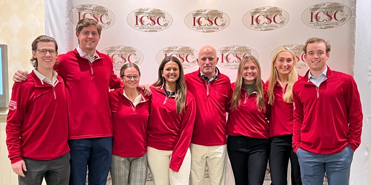 Busch School Students Participate in International Collegiate Sales Competition