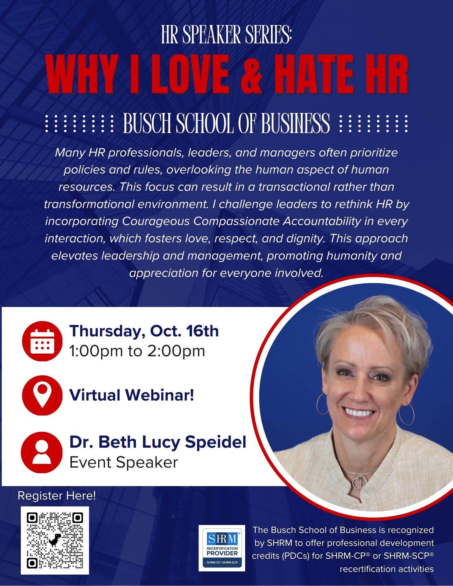 HR Speaker Series Flyer