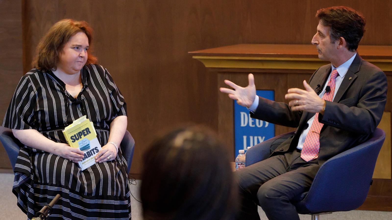 On October 22, Dean Andrew Abela of The Busch School of Business celebrated the launch of his highly anticipated book, Superhabits: The Universal System for a Successful Life.