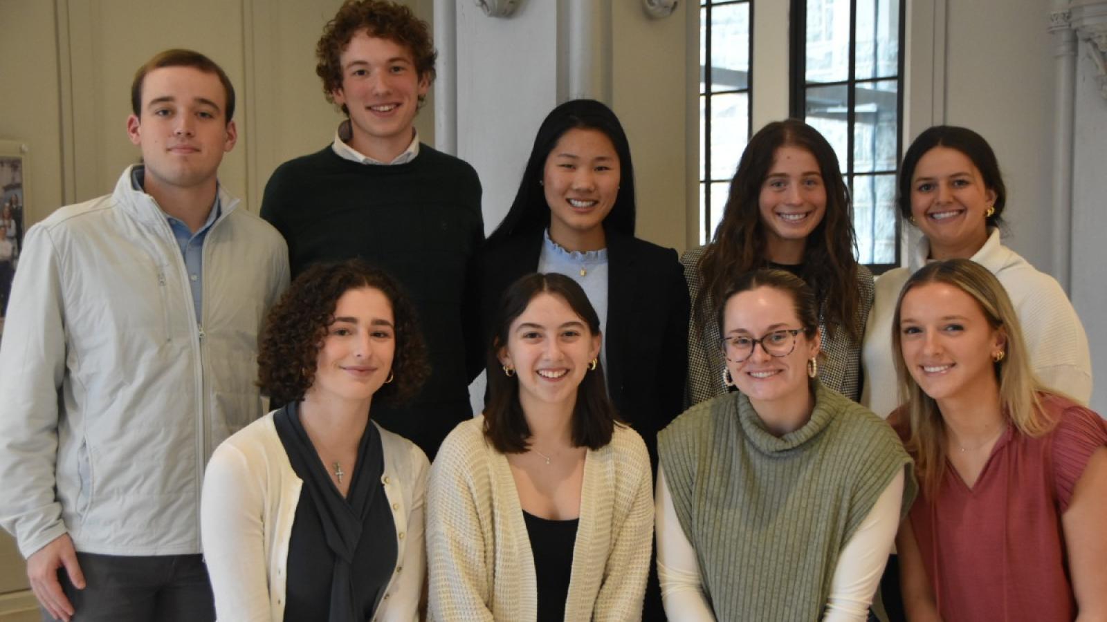The Sales Program hosted a university-wide Sales Pitch Competition for underclassmen and upperclassmen, with over 175 entries across both competitions.