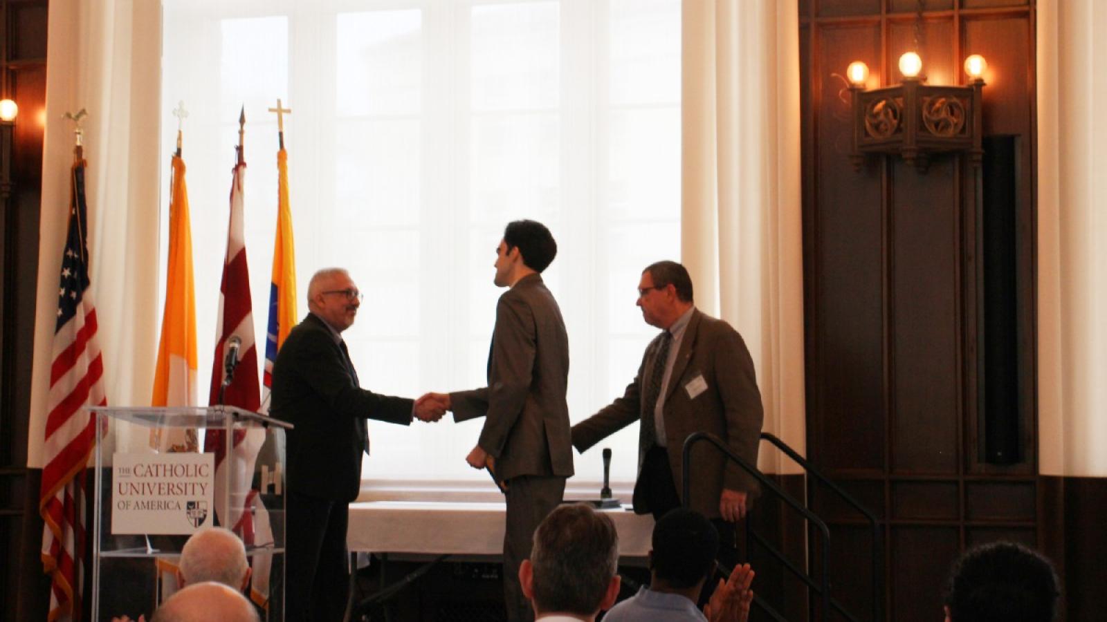 Dan Svogun, Assistant Professor of Finance, was awarded the Provost's Award for Young Faculty Scholars.