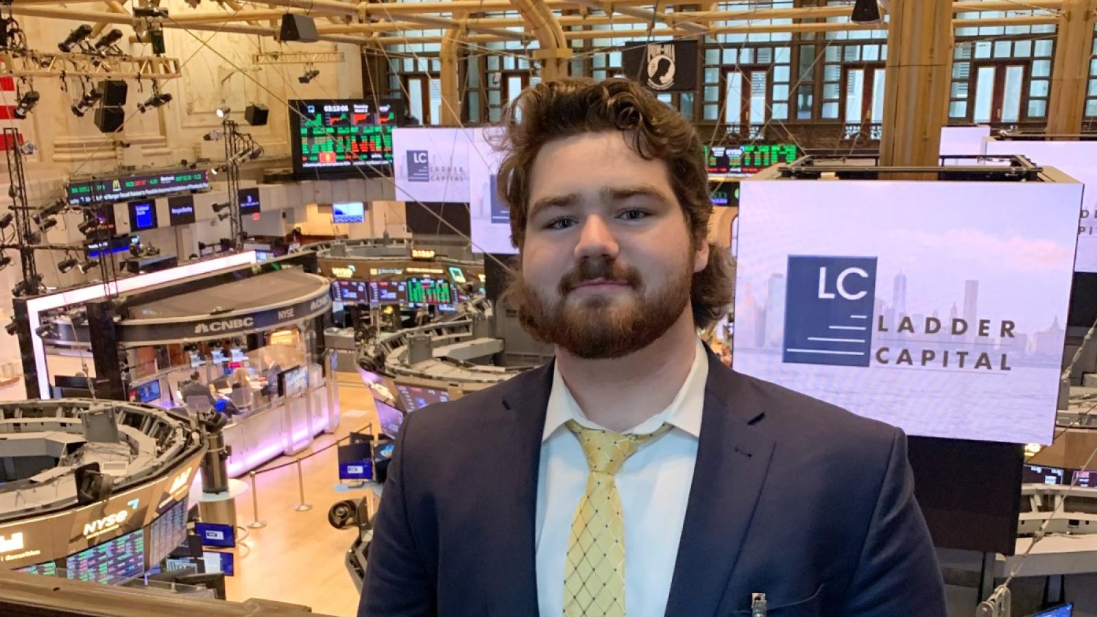 Ethan Ghostlaw, CatholicU '24, is a Finance and Data Analytics major from Hanover, MA. He accepted a Financial Analyst role at Raytheon.
