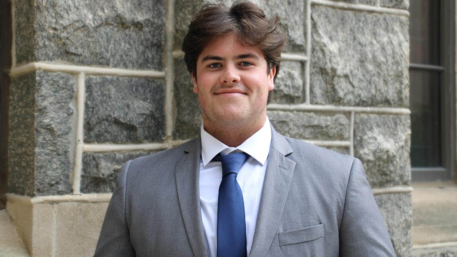 Gavin Grant '27 is an Accounting student from Margate City, NJ. He shares why he chose to attend Catholic University and the Busch School, and what advice he has for prospective students.