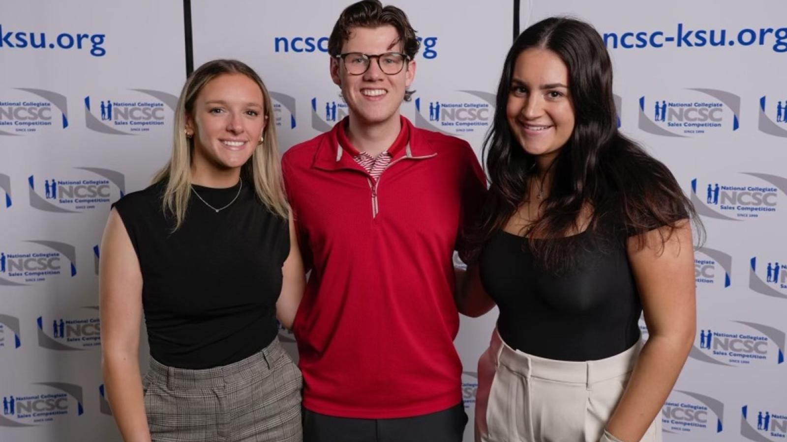 The Sales Program competed in the National Collegiate Sales Competition hosted by Kennesaw State University in Kennesaw, Georgia. 
