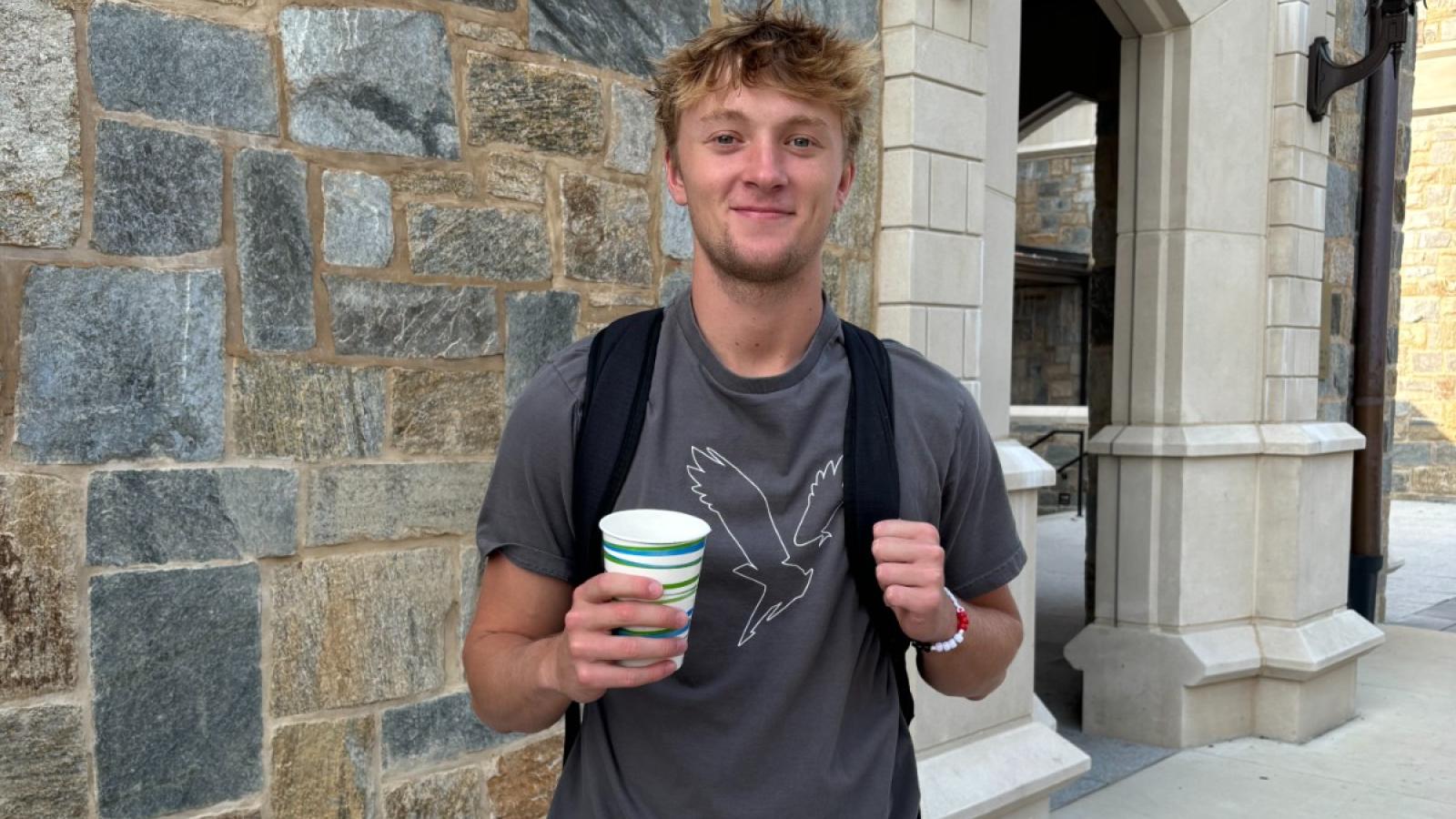 Josh Phillips is a Sophomore in Strategy, Management, and Organization, Finance and Politics from Glenmoore, Pennsylvania. He shares why he chose Catholic University and the Busch School and his advice for prospective students.