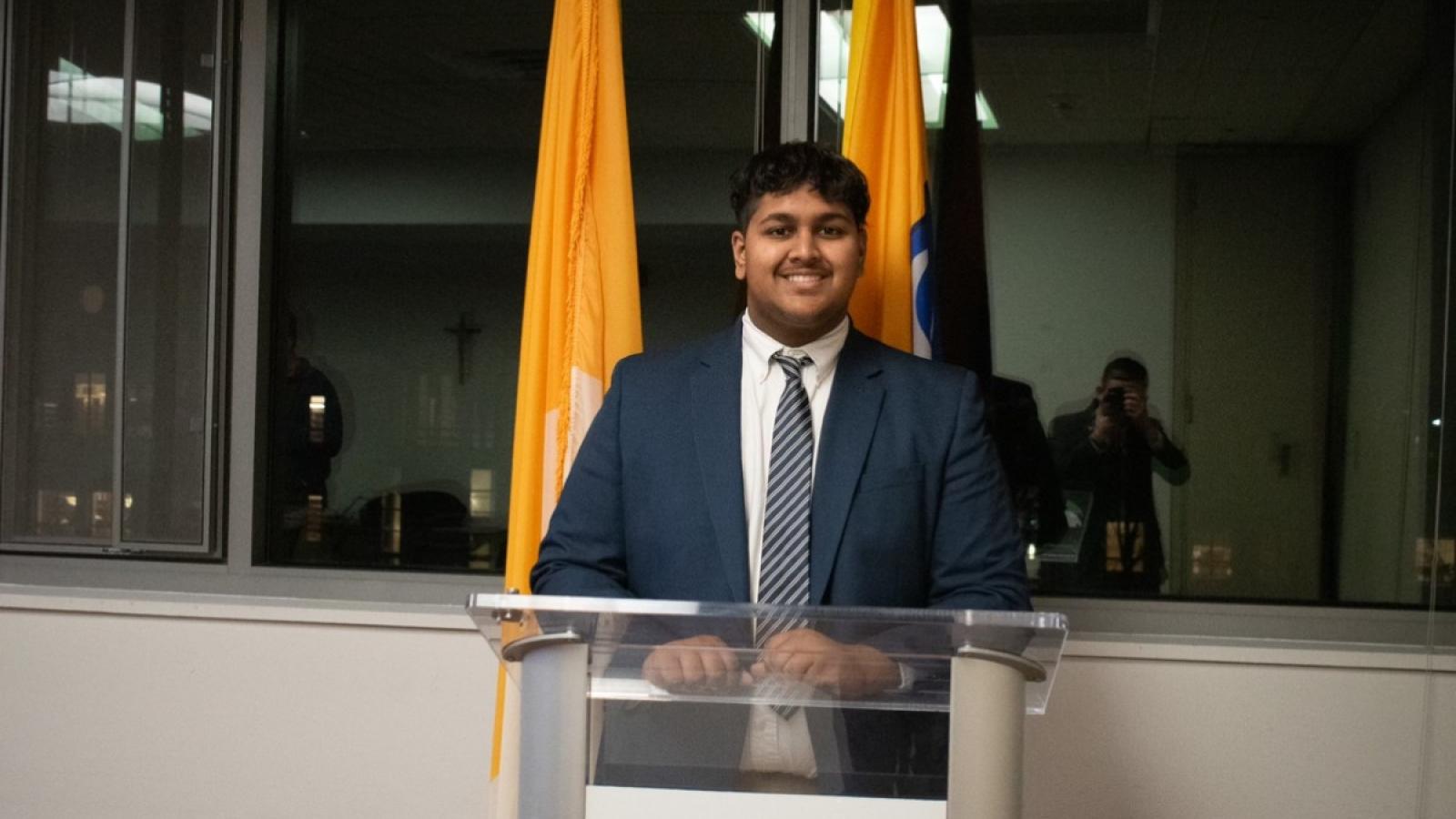 Daniel Vincent is a Sophomore International Business and Operations Management student from Austin, TX. He shares why he chose Catholic University and the Busch School and the advice he has for prospective students.