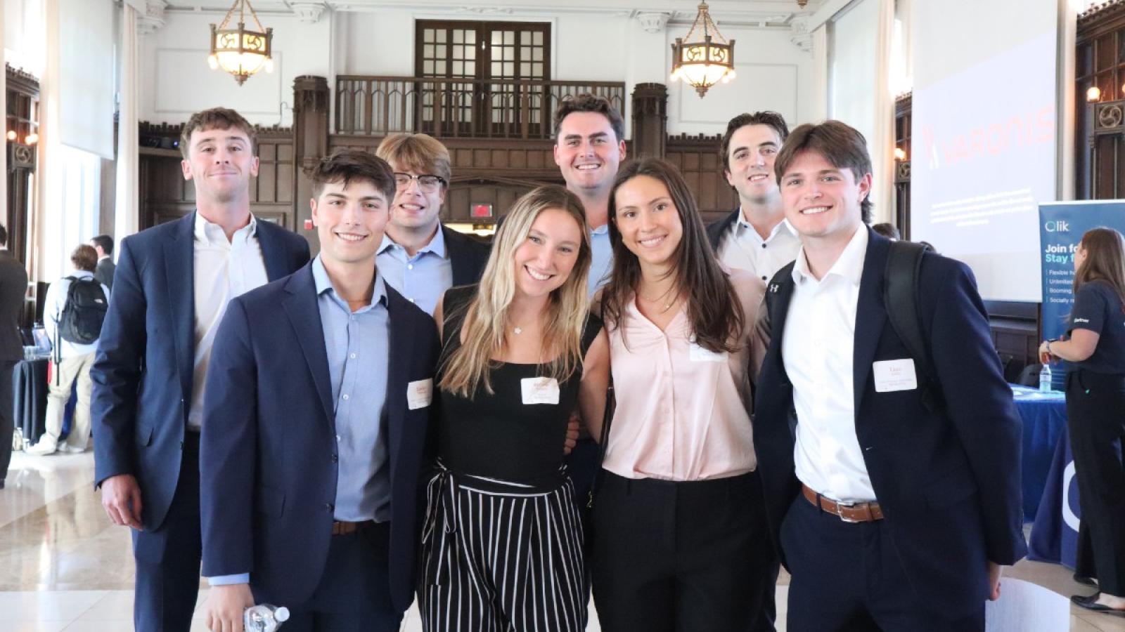 The Sales Program hosted its annual Fall Sales Career Day event last month in Heritage Hall. 