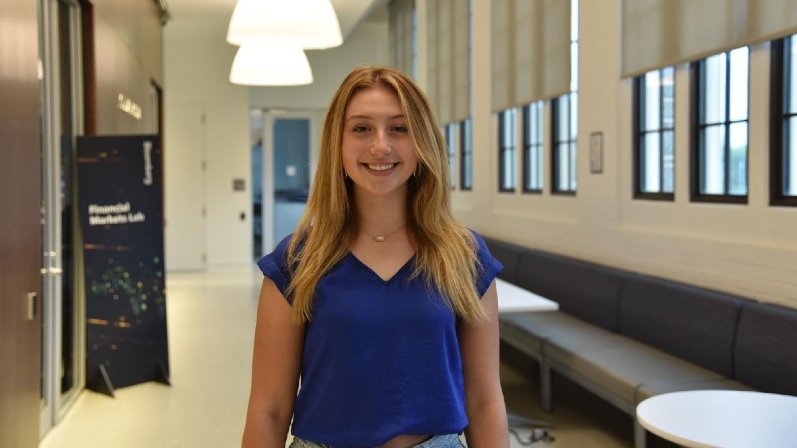 Isabelle Seratch is a sophomore Finance and Accounting student from Hazleton, PA. She shares why she chose to attend Catholic University and the Busch School, and what advice she has for prospective students.