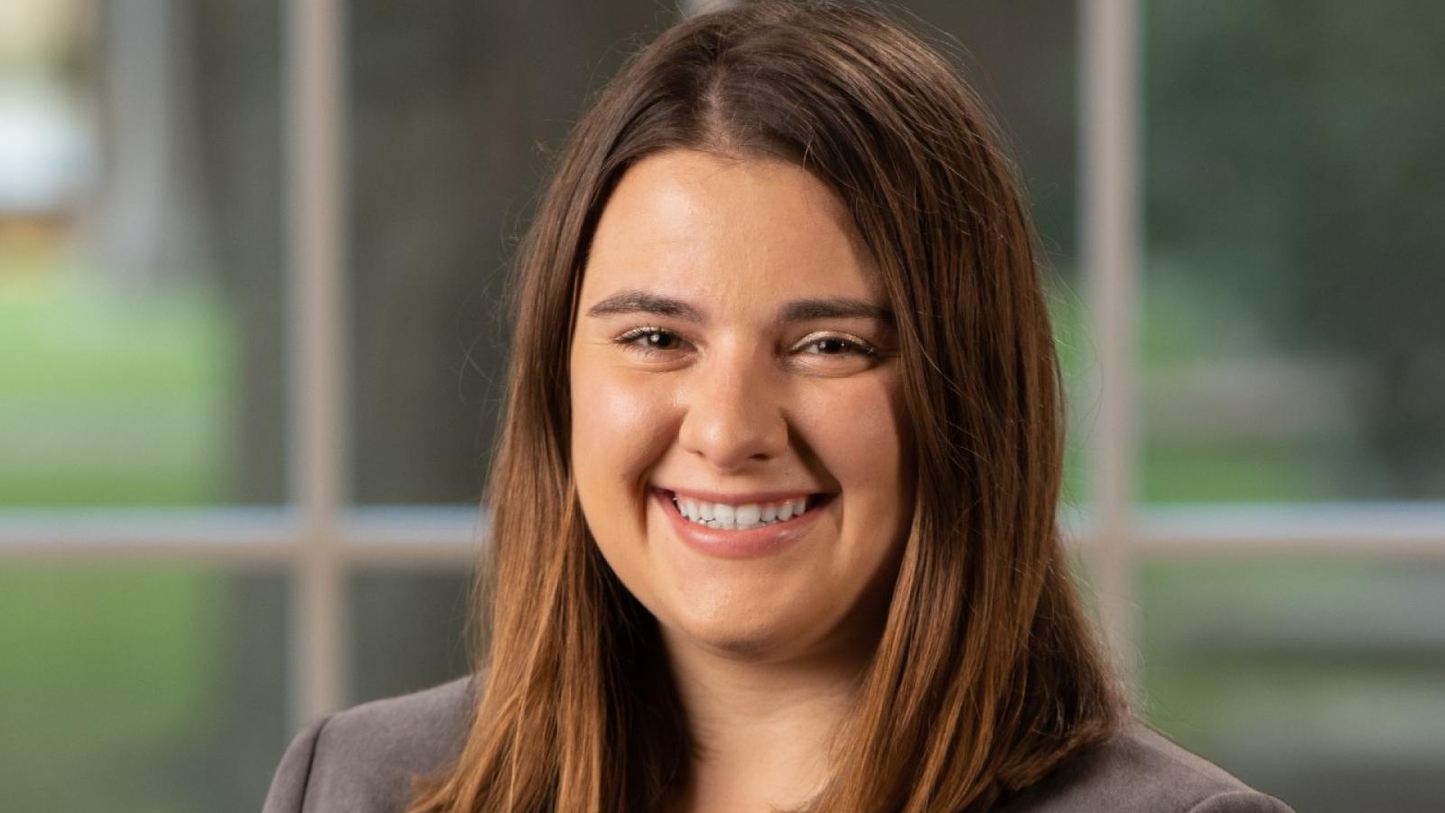 Jackie Markisz graduated in 2021 with a degree in Finance and Marketing. She currently works as an Oncology Commercial Leadership Associate at AstraZeneca. From studying abroad in Rome to interning at prestigious organizations like The Chamber of Commerce and RBC, Jackie's journey at the Busch School prepared her for success at AstraZeneca.