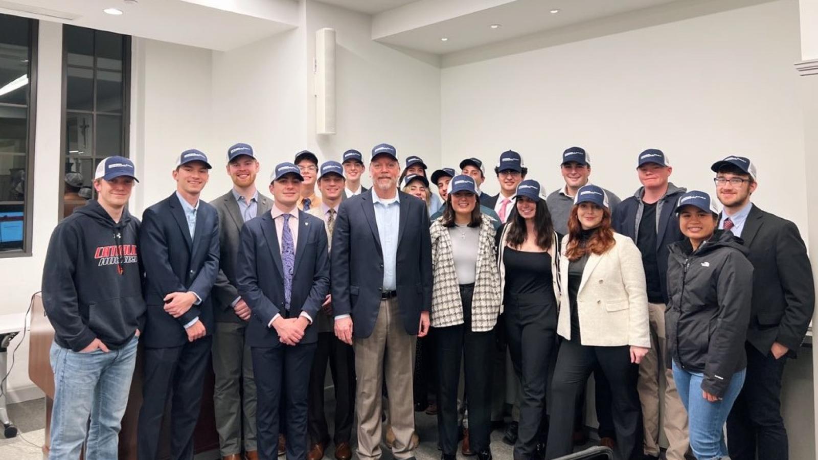The Ciocca Center and Venture Lab hosted Marc Lore, a self-described Serial Entrepreneur, Moonshot Seeker, and Mission-Driven Dad. He shared his success stories and the realities that come with being an entrepreneur to all who attended. 
