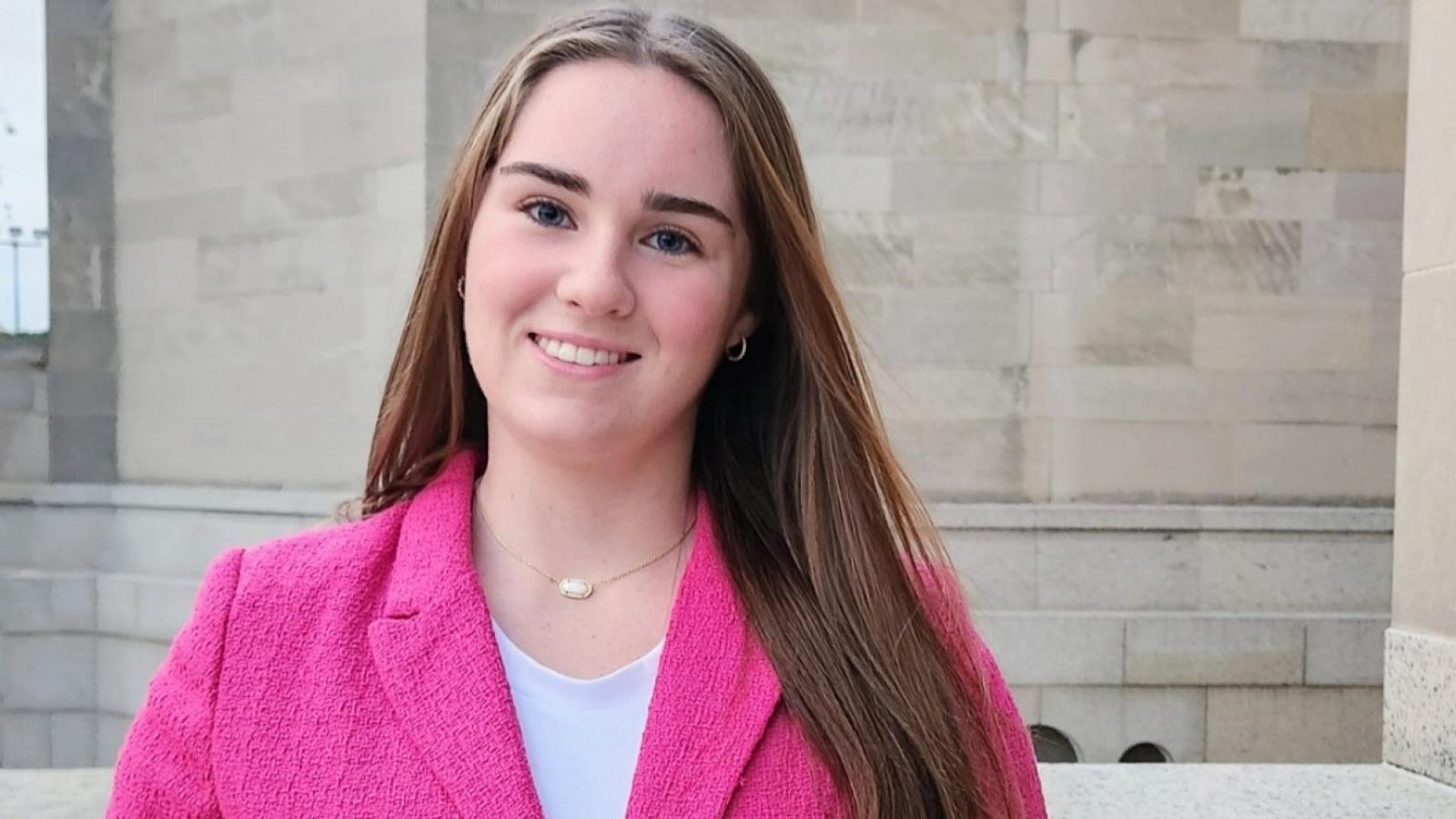 Mollie Murray '27 is an Accounting student from Long Island, NY. She shares why she chose to attend Catholic University and the Busch School, and what advice she has for prospective students.