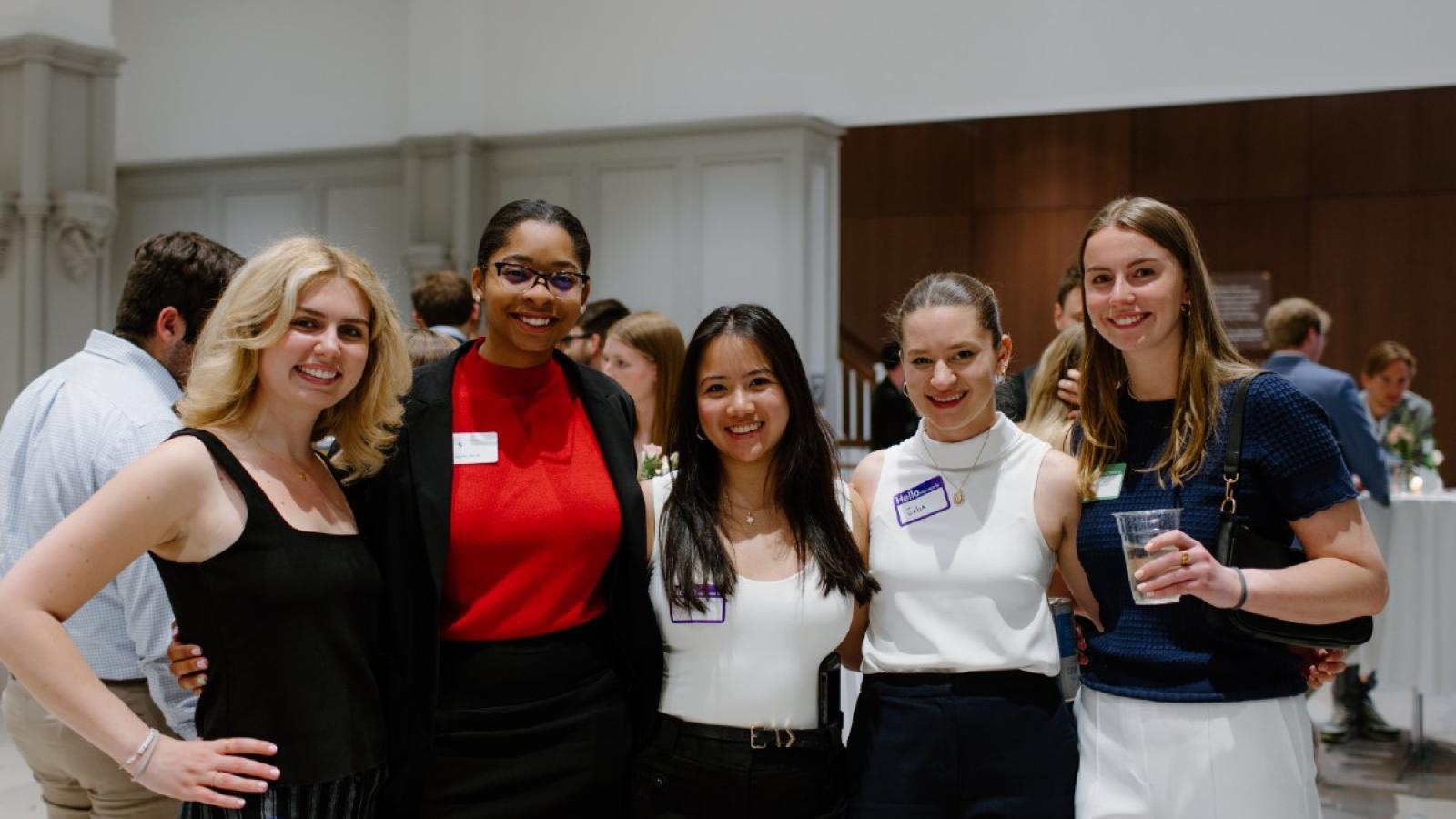             Students, faculty, alumni, and business professionals gathered together for an evening of community-building and celebration.             