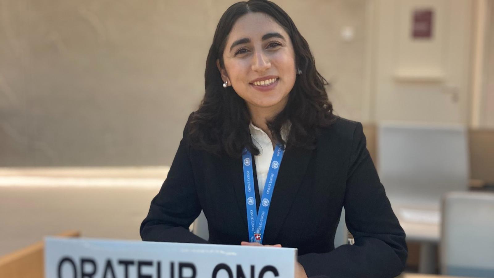 Last year, she addressed the United Nations on the right to privacy of children in digital environments, and this year she was awarded a Fulbright Scholarship.
