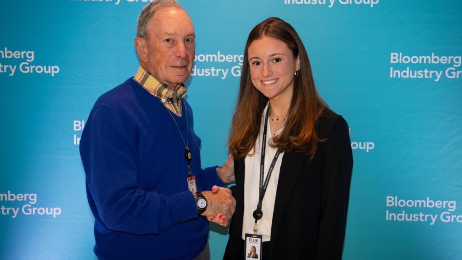 Ellie Brutsche graduated in 2022 with a Marketing and Finance degree. She is currently a Client Service Partner at Bloomberg Industry Group. Choosing CUA was easy for her as its commitment to being a 'Force for Good' resonated deeply with her. Now, she thrives on building client relationships daily.