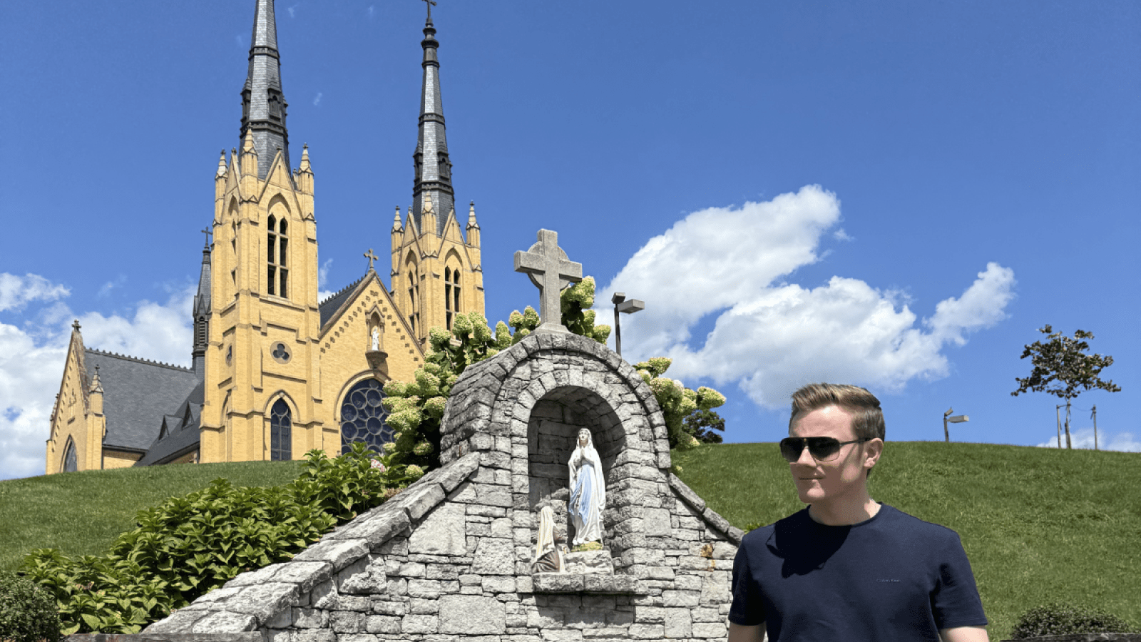 Grady J. Connolly  at St. Andrew's Catholic Church in Roanoke, Virginia.
