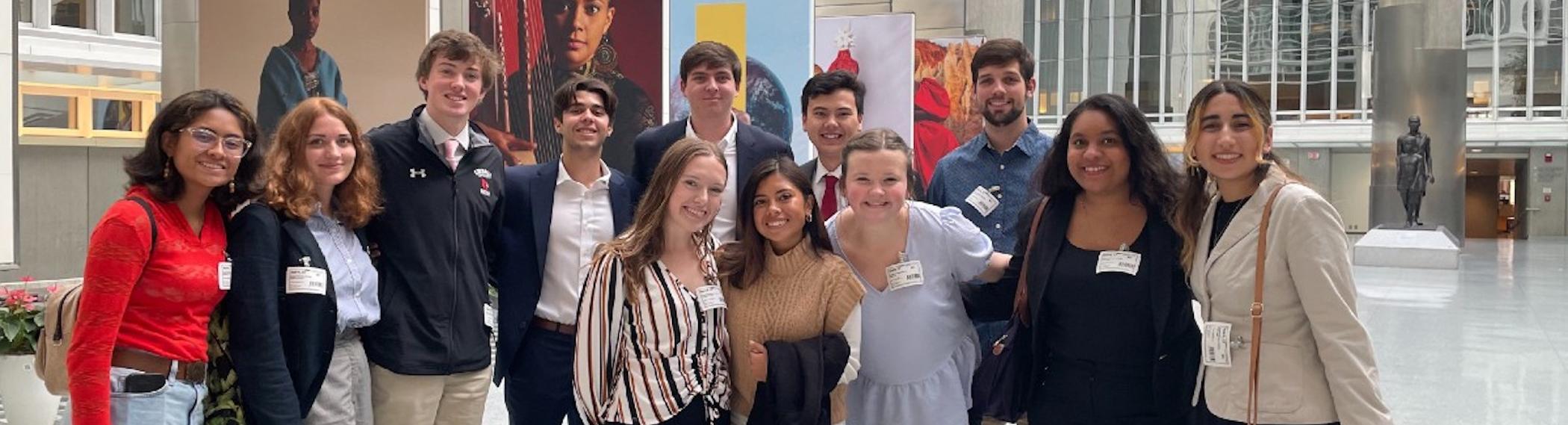 students at the world bank