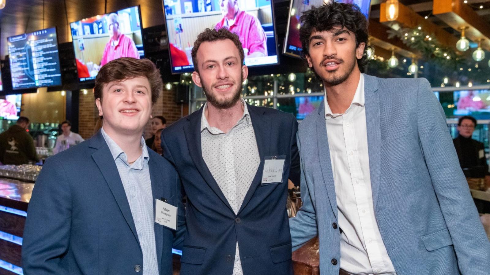 keeran at a busch school sales networking event