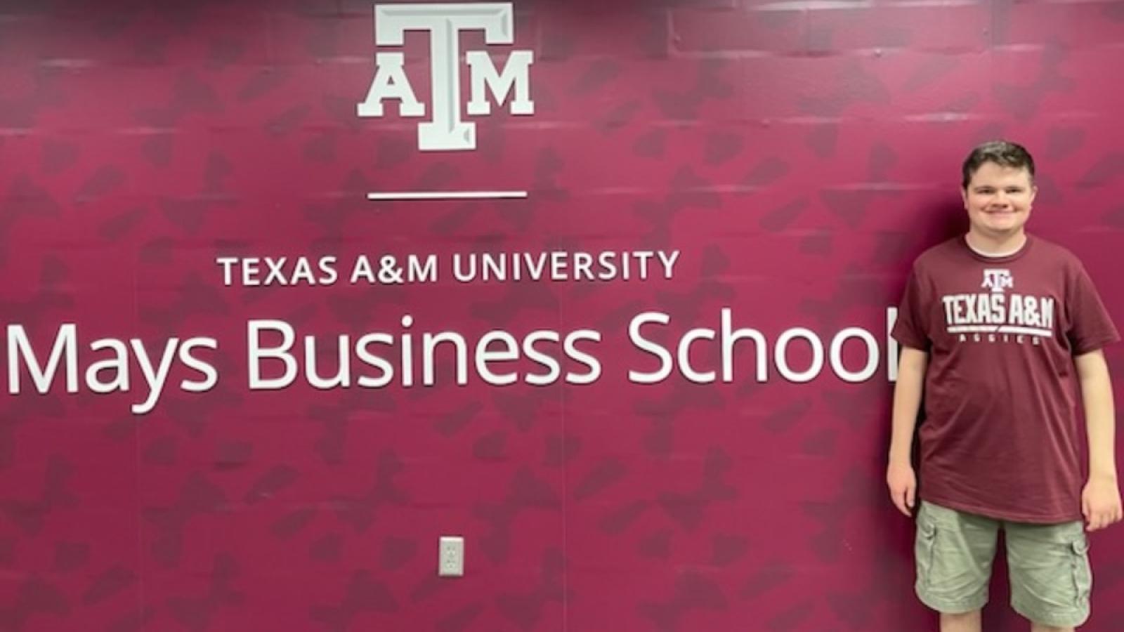 nicolas at the Texas A&M Mays Business School