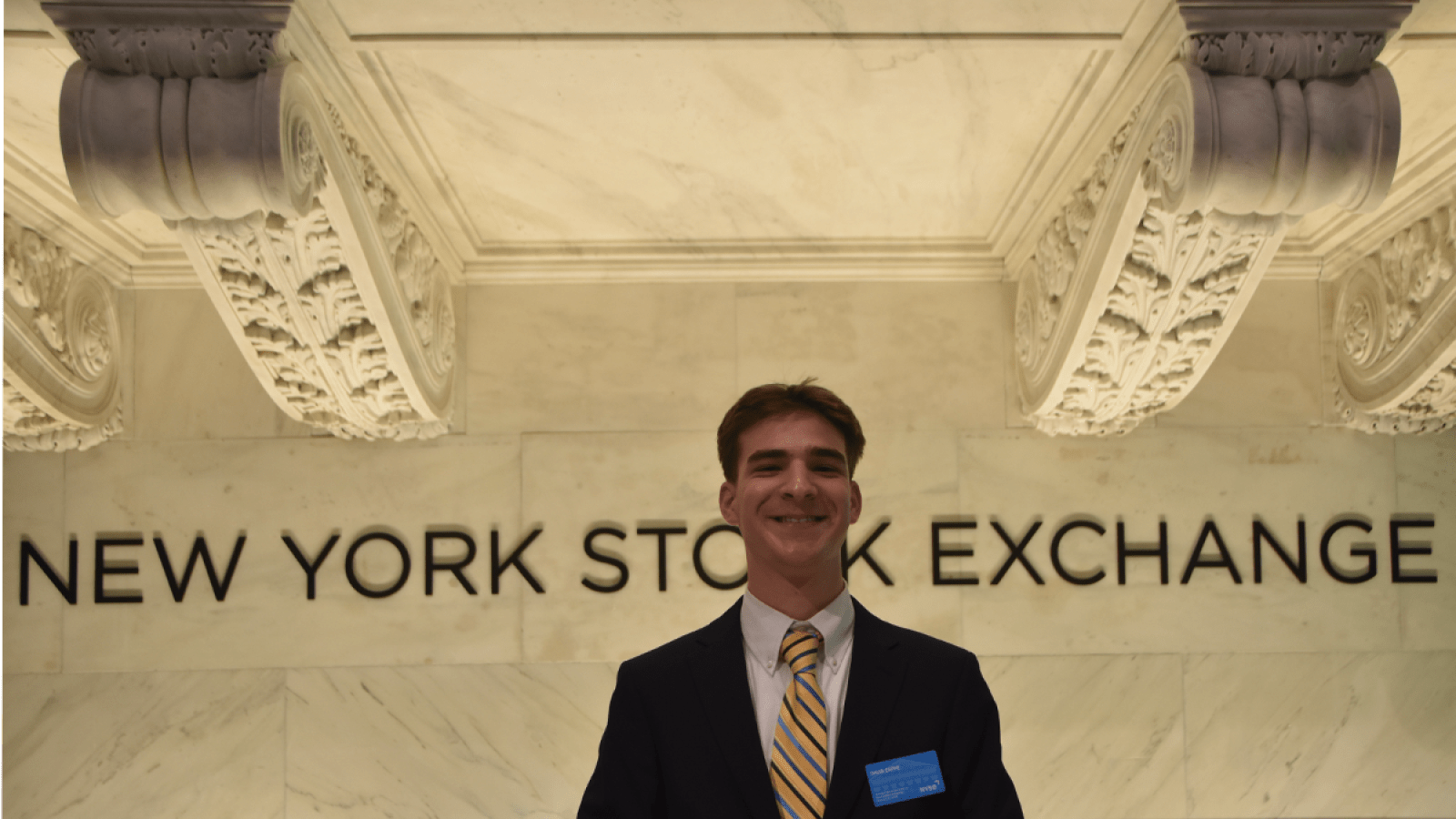 david at the new york stock exchange