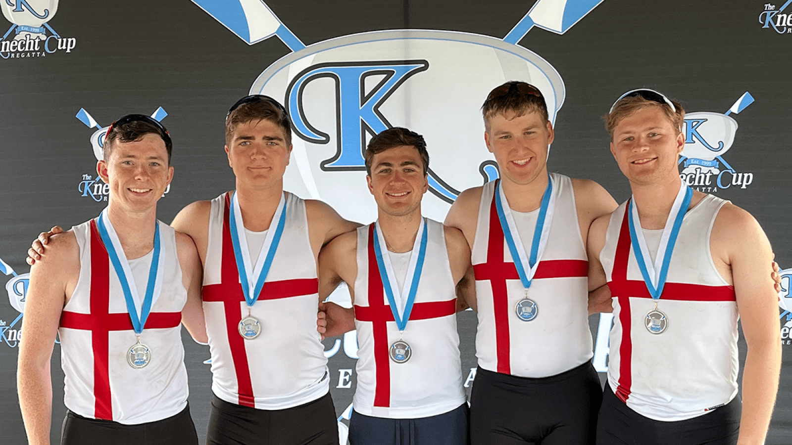matthew and his rowing teammates