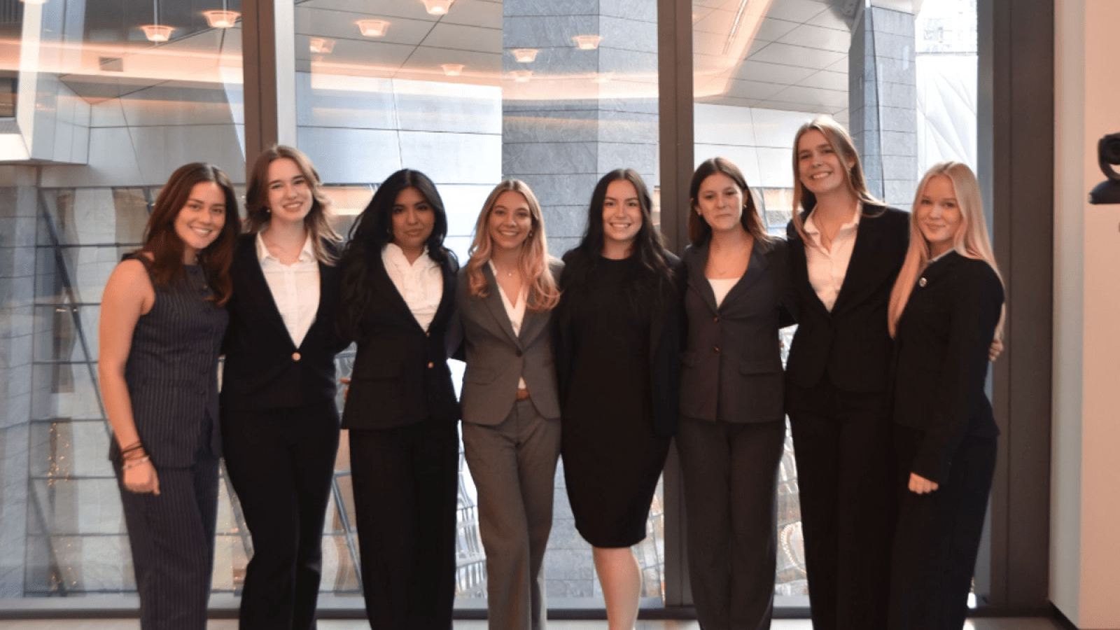 monica and business friends