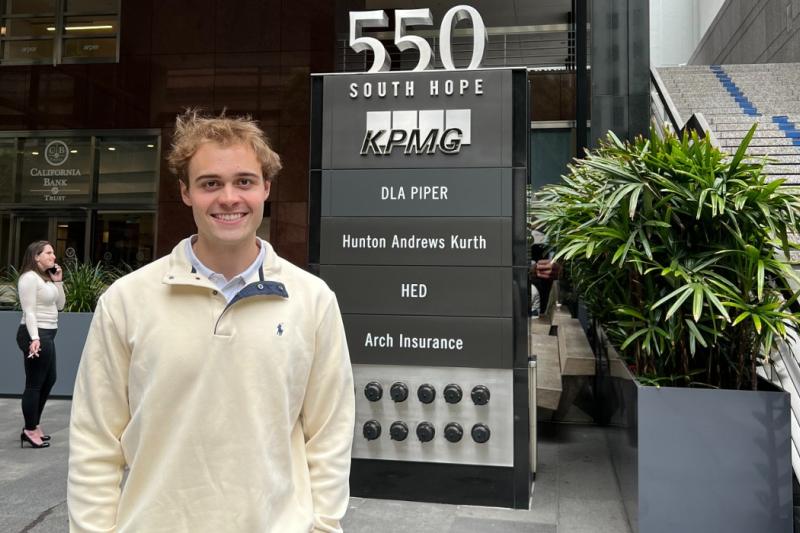 jacob at the kpmg office