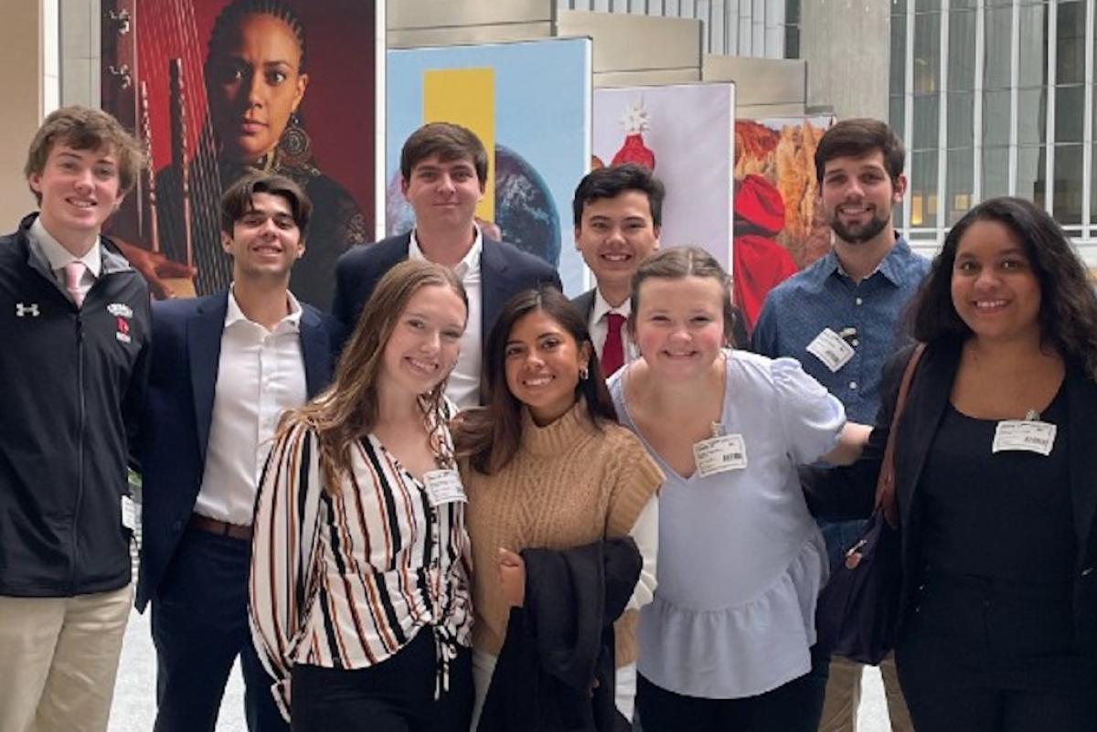 students at the world bank