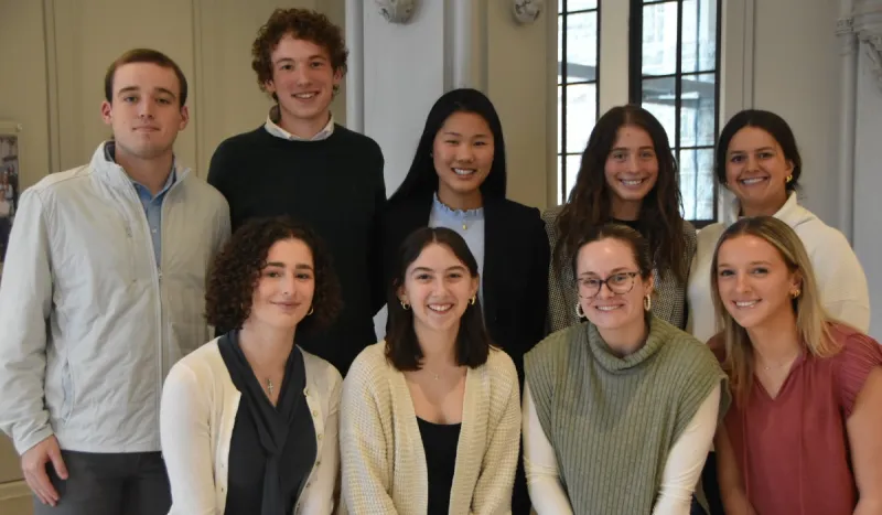 The Sales Program hosted a university-wide Sales Pitch Competition for underclassmen and upperclassmen, with over 175 entries across both competitions.