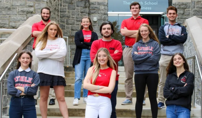 Busch Ambassadors are a group of enthusiastic Busch School students across all academic years and majors who work in collaboration with the Busch School's Marketing and Outreach team.