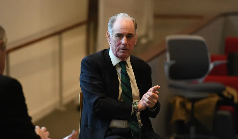 The Busch School hosted Mark L. Clifford, Jimmy Lai biography author.