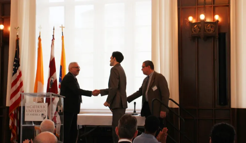 Dan Svogun, Assistant Professor of Finance, was awarded the Provost's Award for Young Faculty Scholars.