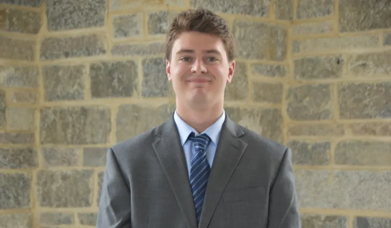 Andrew Stinson is an MSB student from Hershey, Pennsylvania. He studied Politics on a Pre-Law track during his undergraduate years at the Catholic University of America.