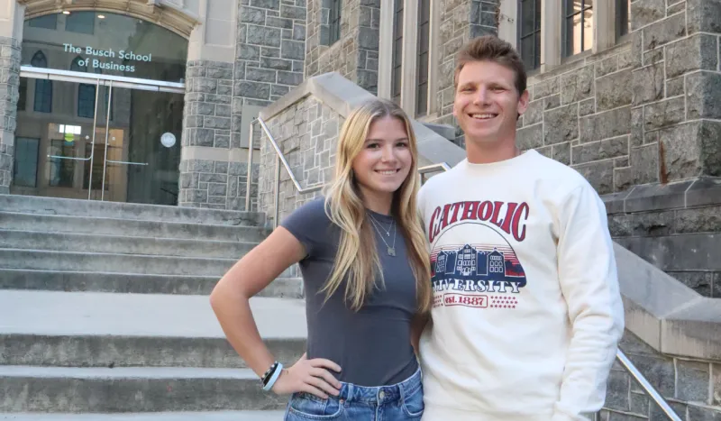 David Fritz, Class of 2025 and Charlotte Fritz, Class of 2027 are siblings here at The Busch School of Business. They share their experience as siblings and students at The Busch School.