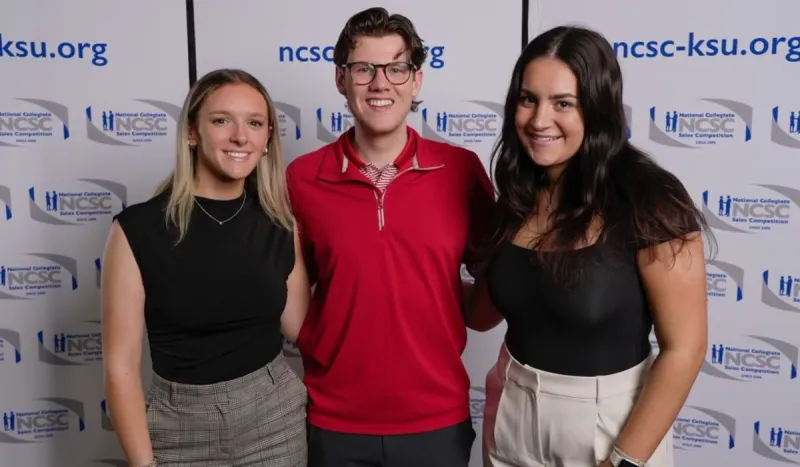The Sales Program competed in the National Collegiate Sales Competition hosted by Kennesaw State University in Kennesaw, Georgia. 