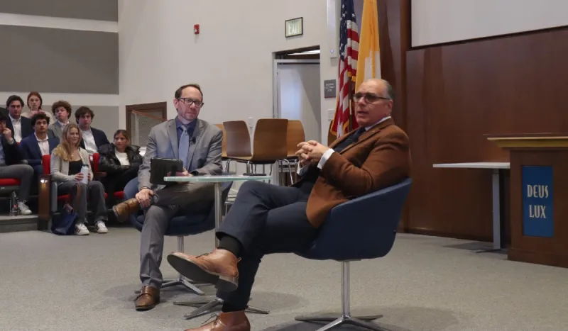 Dr. Juan Jose DaBoub spoke to Busch School Students at a recent CEO Lecture.