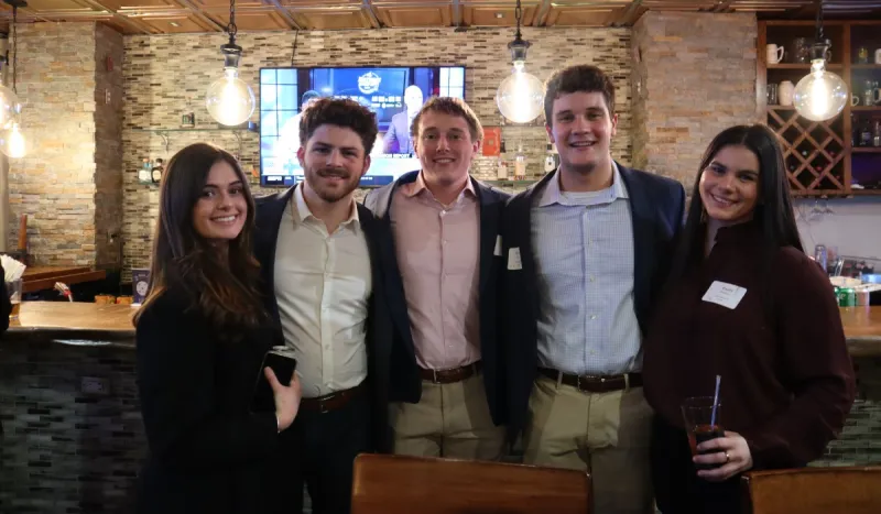 The Catholic University Sales Program held its Annual Spring Sales Social at Courthaus Social in Arlington, VA.