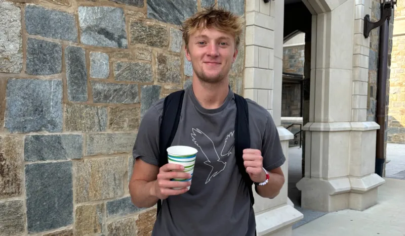 Josh Phillips is a Sophomore in Strategy, Management, and Organization, Finance and Politics from Glenmoore, Pennsylvania. He shares why he chose Catholic University and the Busch School and his advice for prospective students.